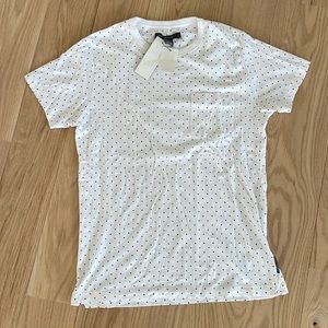 Mens French Connection dot T-shirt NWT